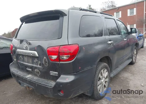 2013 Toyota Sequoia Limited 5.7L V8 from USA, damaged, VIN 5TDJY5G17DS088685